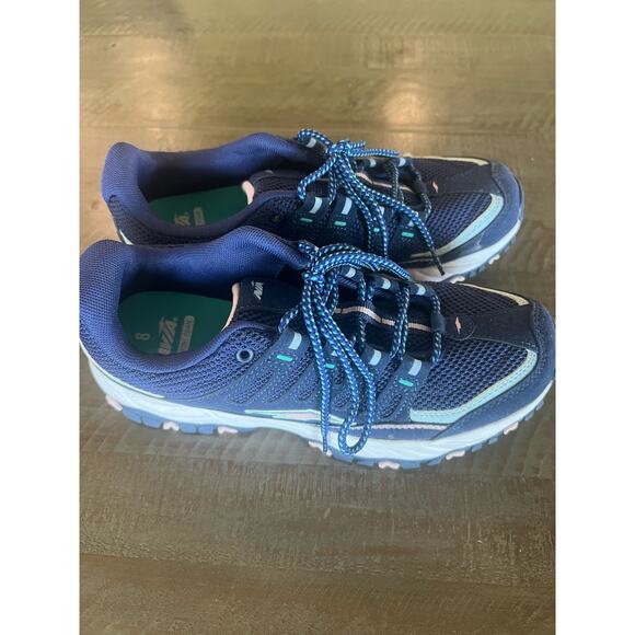 Avia Elevate Athletic Sneaker Women's US 8 Blue White Lace Up WMAV21ES042 - Picture 4 of 8